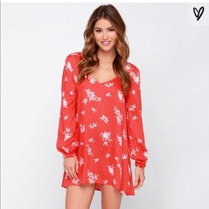Billabong long sleeve dress